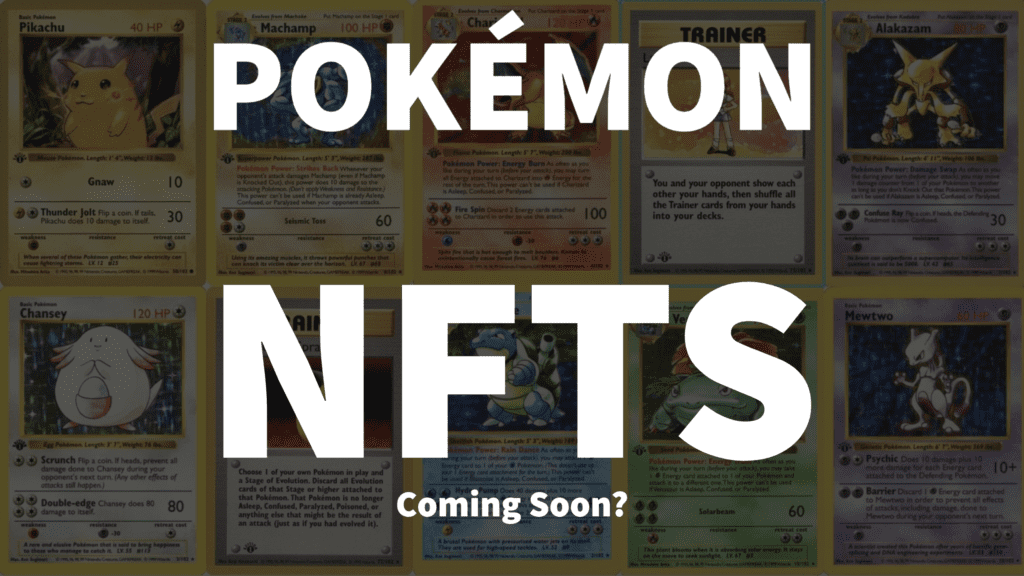 Pokémon e a Nintendo criaram um mercado de NFTs e você nem havia