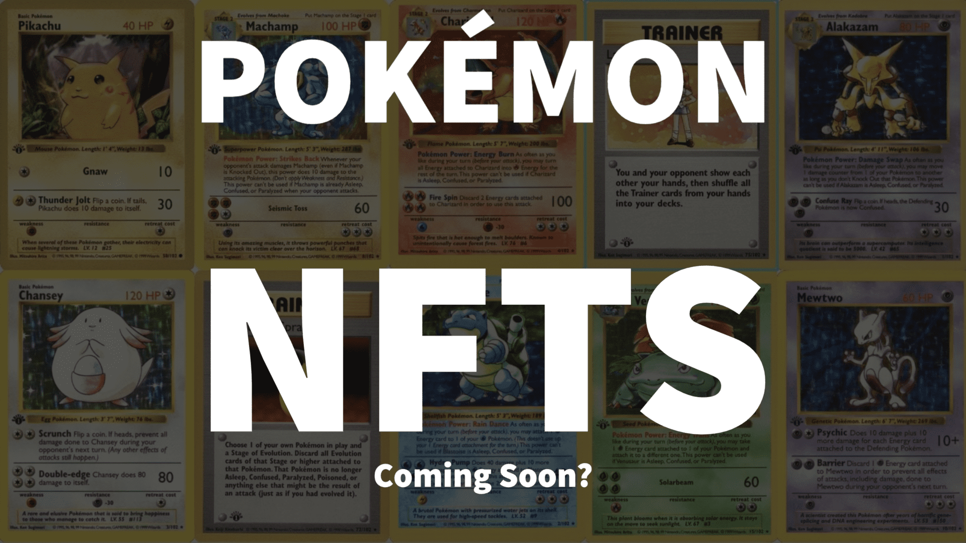 Pokémon NFTs are likely closer than you think