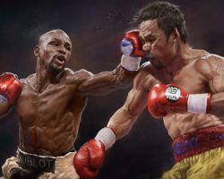 Floyd Mayweather vs Manny Pacquiao by Pavel Sokov