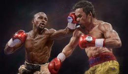 Floyd Mayweather vs Manny Pacquiao by Pavel Sokov