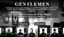 Gentlemen NFT Project