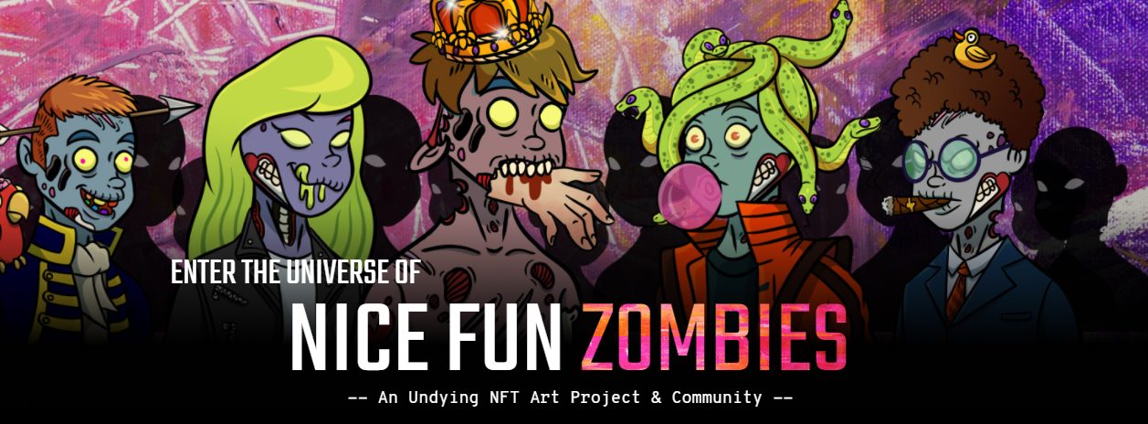 Nice Fun Zombies NFT Project – Halloween NFTs