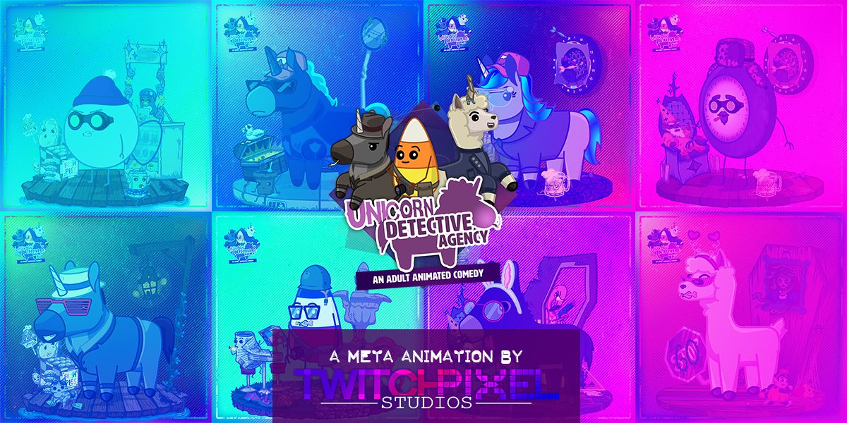 Unicorn Detective Agency: A crazy Adult Meta Animation where your NFTs come to life!