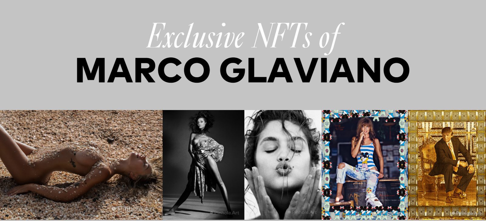 Marco Glaviano World Famous Photographer Launches first NFT