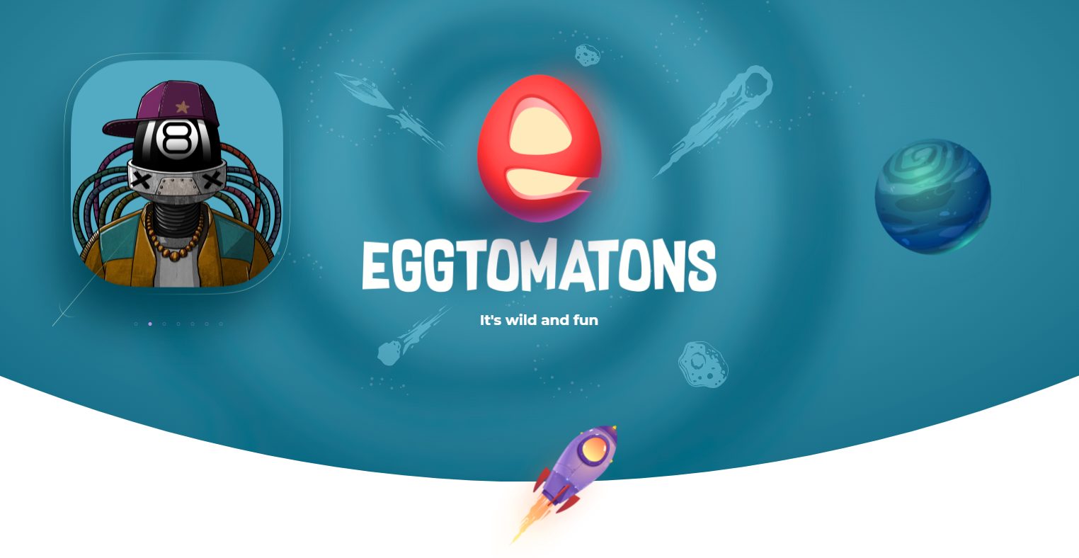 Eggtomatons NFT Launch Dec 4th