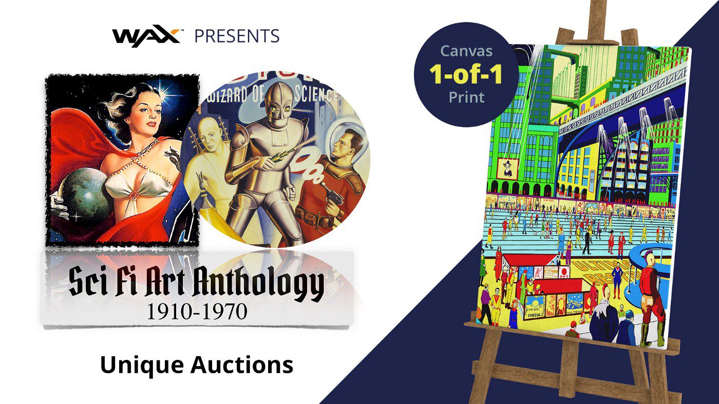 WAX Announces Rare Science Fiction Art Anthology Digital Collection