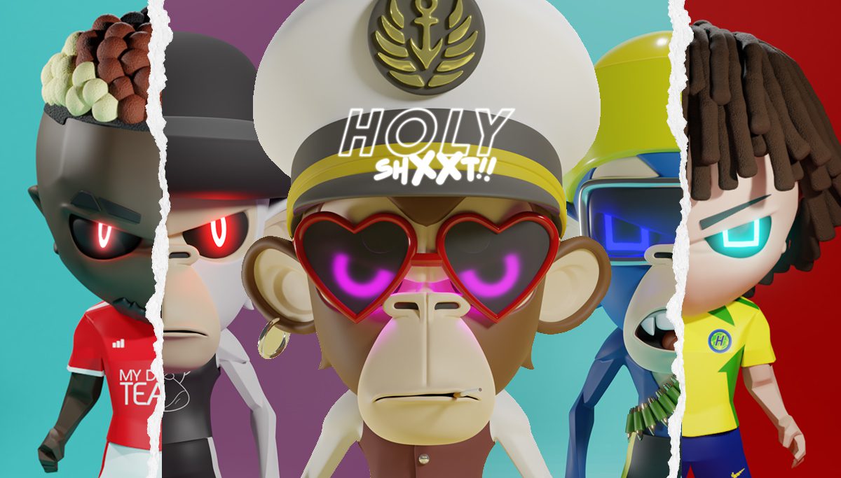 Hong Kong based NFT “HolyShxxt!!” joined hands with Elite Apes