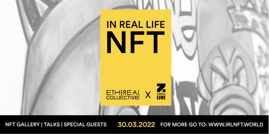 Internationally hosted In Real Life NFT is set to come to London! 
