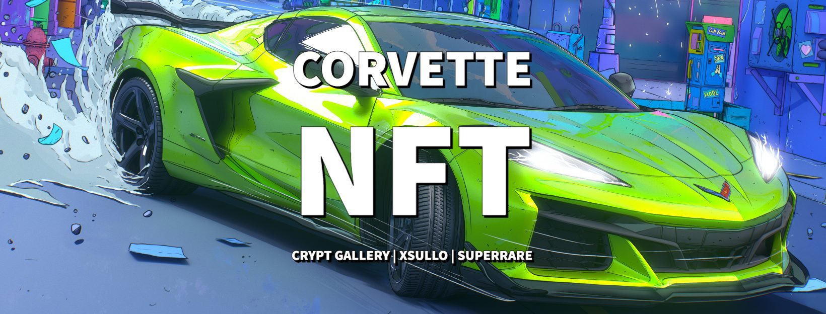 Chevrolet Partners with SuperRare and King of Midtown / Crypt Gallery to release  Corvette NFT