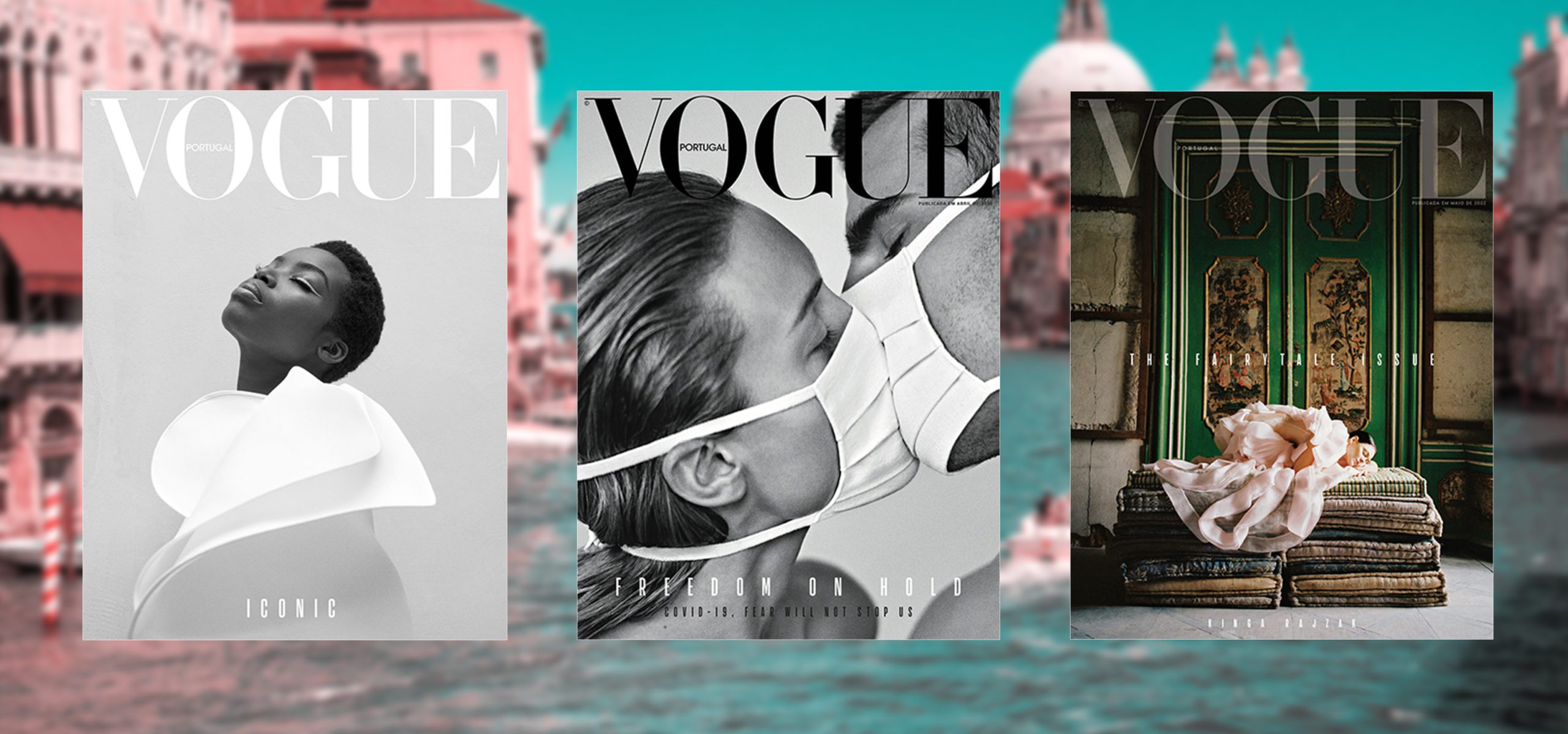 ­Vogue Portugal x Decentral Art Pavilion: Exhibition and Auction of Three Iconic Covers