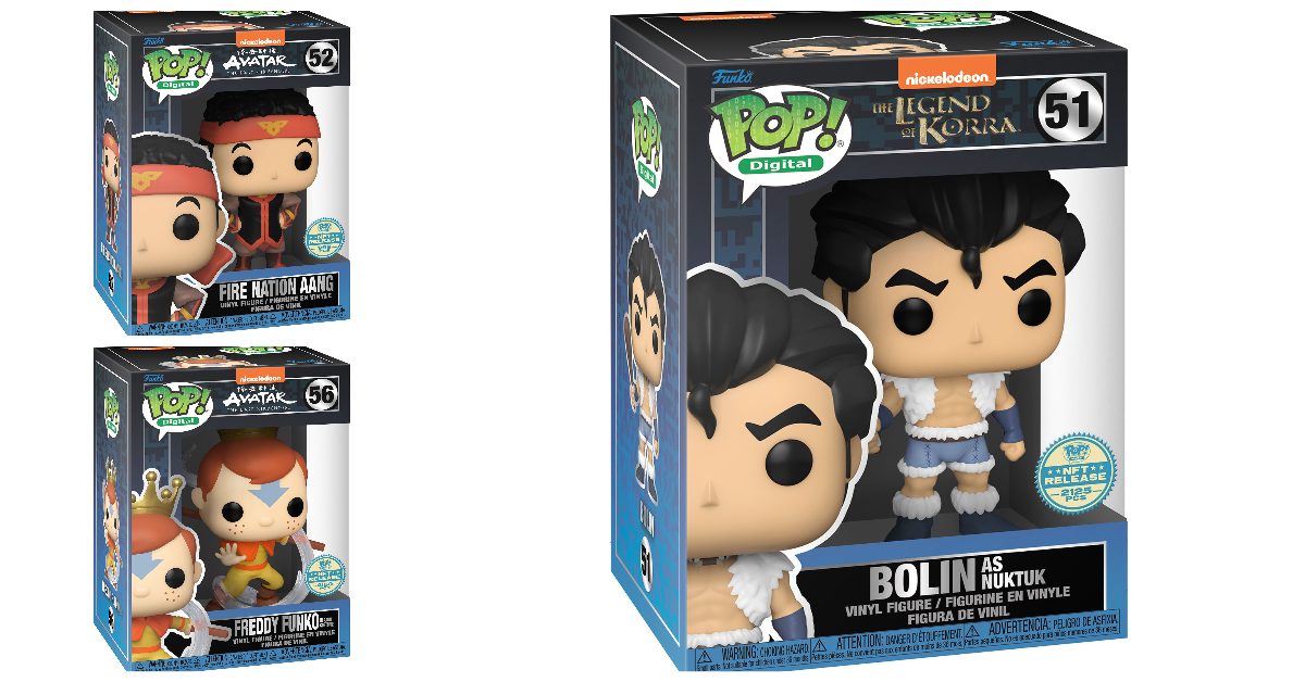FUNKO TEAMS UP WITH PARAMOUNT FOR  AVATAR LEGENDS DIGITAL POP!™