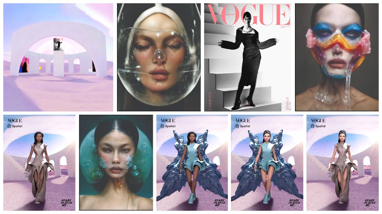 Vogue Singapore launches September issue themed ‘Fashion’s New World’ on Spatial metaverse platform