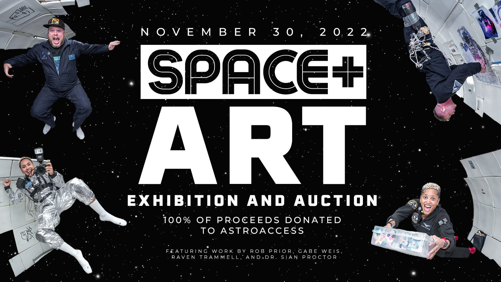Uplift Aerospace Holds Exclusive Space+Art Auction to Raise Funds for Non-Profit AstroAccess