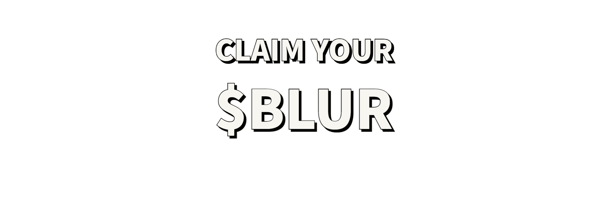 $BLUR Stimulus is here