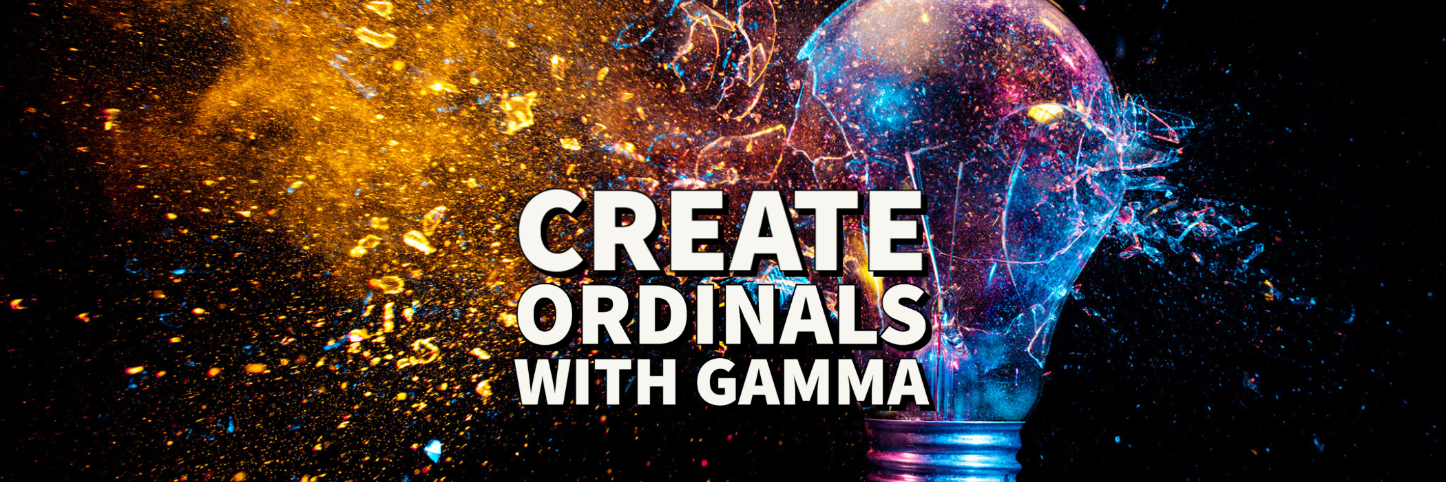 How To Create An Ordinal NFT: Gamma Makes it easy