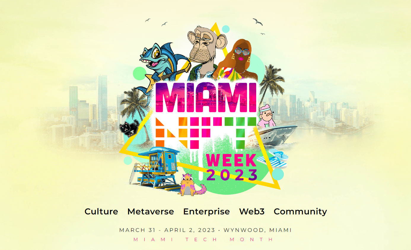 Miami NFT Week Returns to the 305 in March 2023