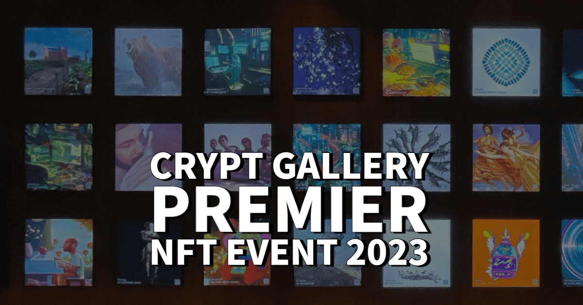 NFT IRL: the crypt gallery brings digital art to life 2023