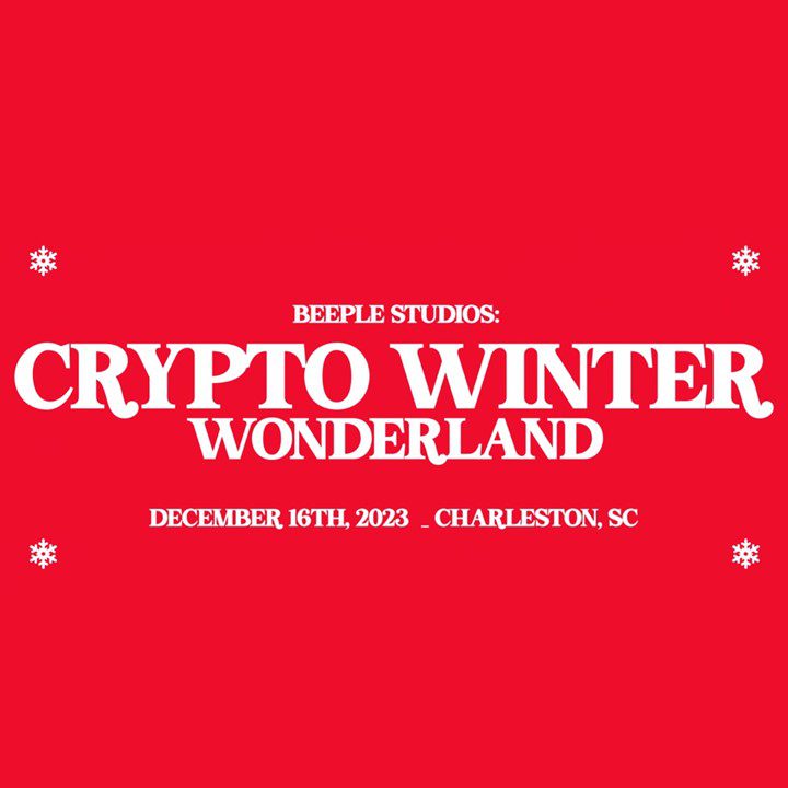 CRYPTO WINTER WONDERLAND: A Celebration of Art, Community, and Resilience at Beeple Studios