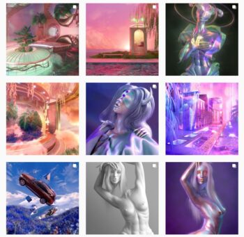 Blake-Kathrn-NFT art Blake-Kathrn-NFT art