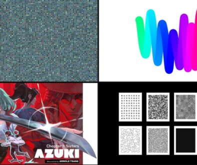 Behind the Bluechips collage: the full CryptoPunks grid, Chromie Squiggle #0, Arnold Tsang's AZUKI manga cover art, and Jack Butcher Credits artwork