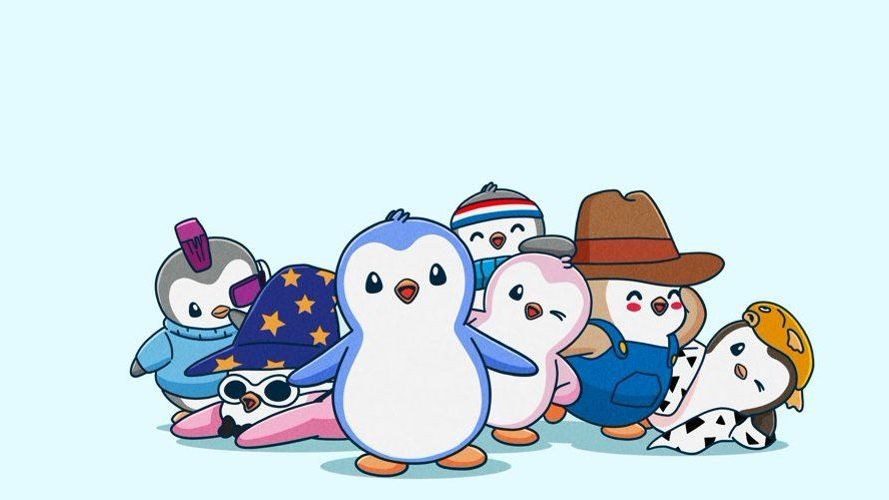 Pudgy Penguins characters; the original Pudgy Penguins NFT collection lives on Ethereum mainnet, not on the Abstract chain